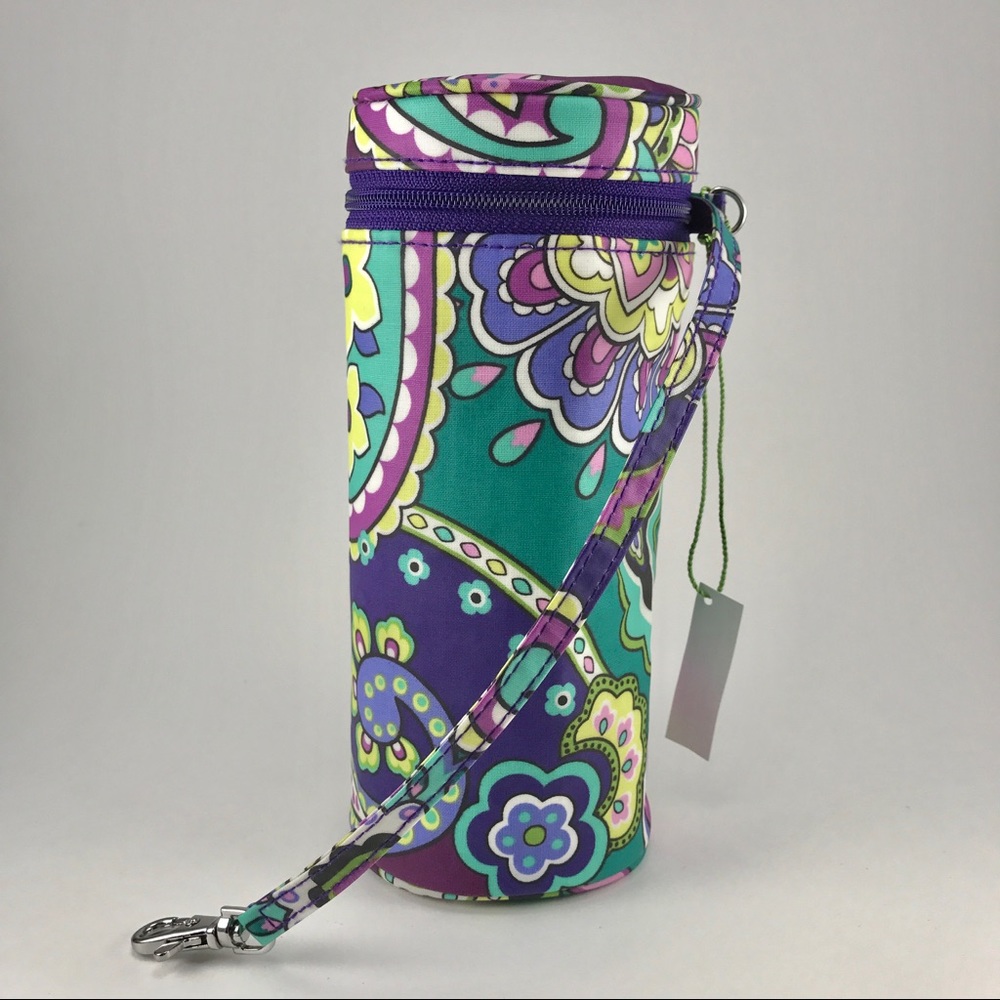 Vera Bradley Heather Baby Water Bottle Can Holder